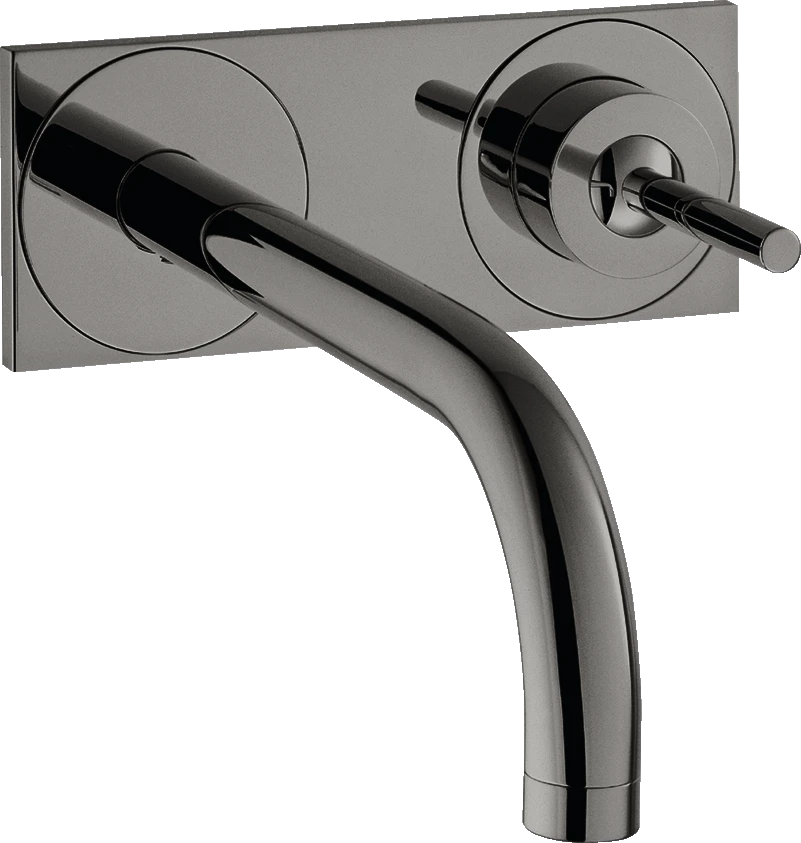 Axor Uno Manual Mixers 461 X 246 X 111mm Gunmetal/chrome - Polished
