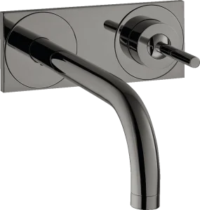Axor Uno Manual Mixers 461 X 246 X 111mm Gunmetal/chrome - Polished