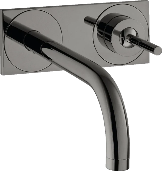 Axor Uno Manual Mixers 461 X 246 X 111mm Gunmetal/chrome - Polished product image - Image 1