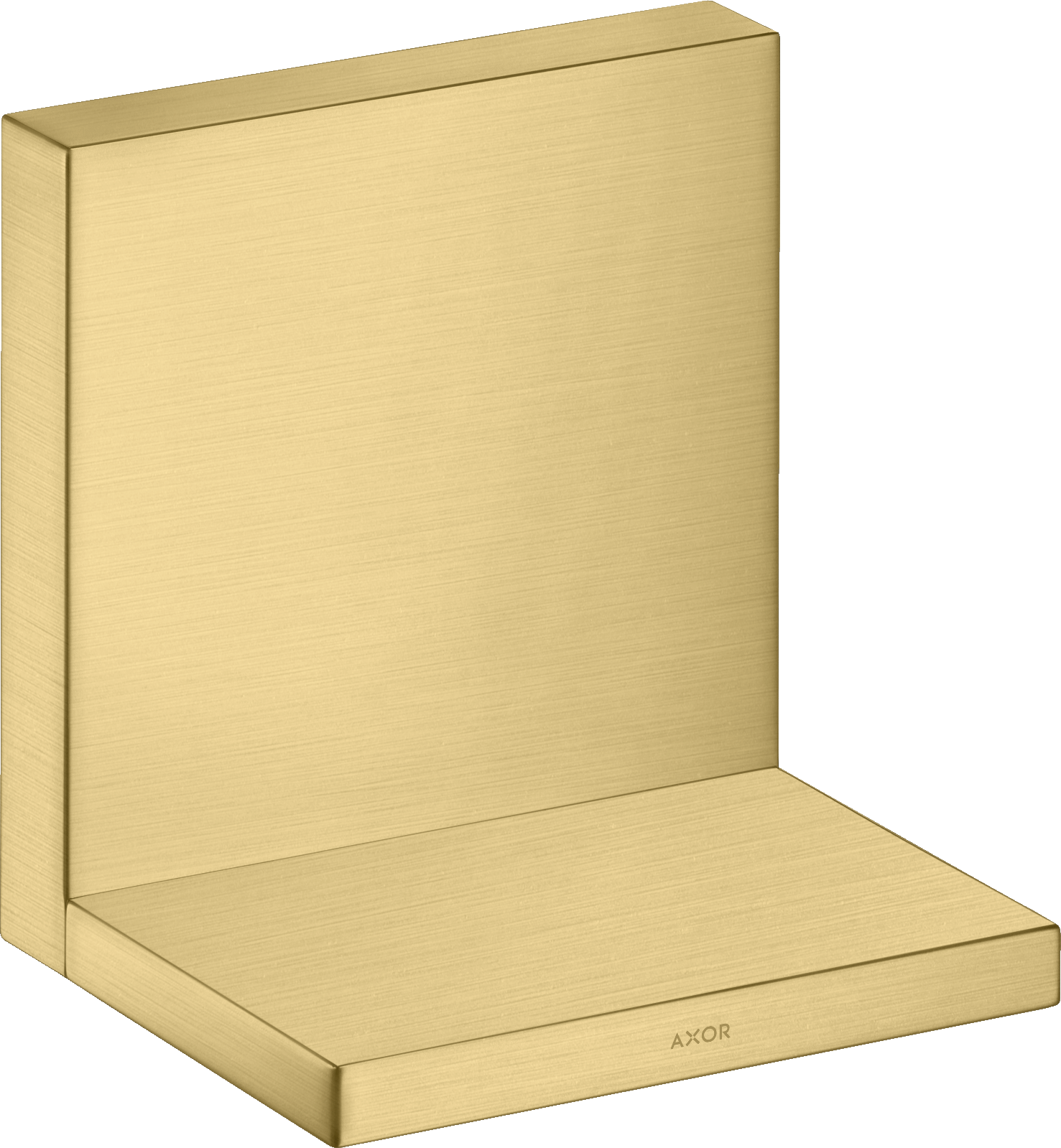 Axor Showersolutions Shelves 300 X 206 X 136mm Gold - Brushed