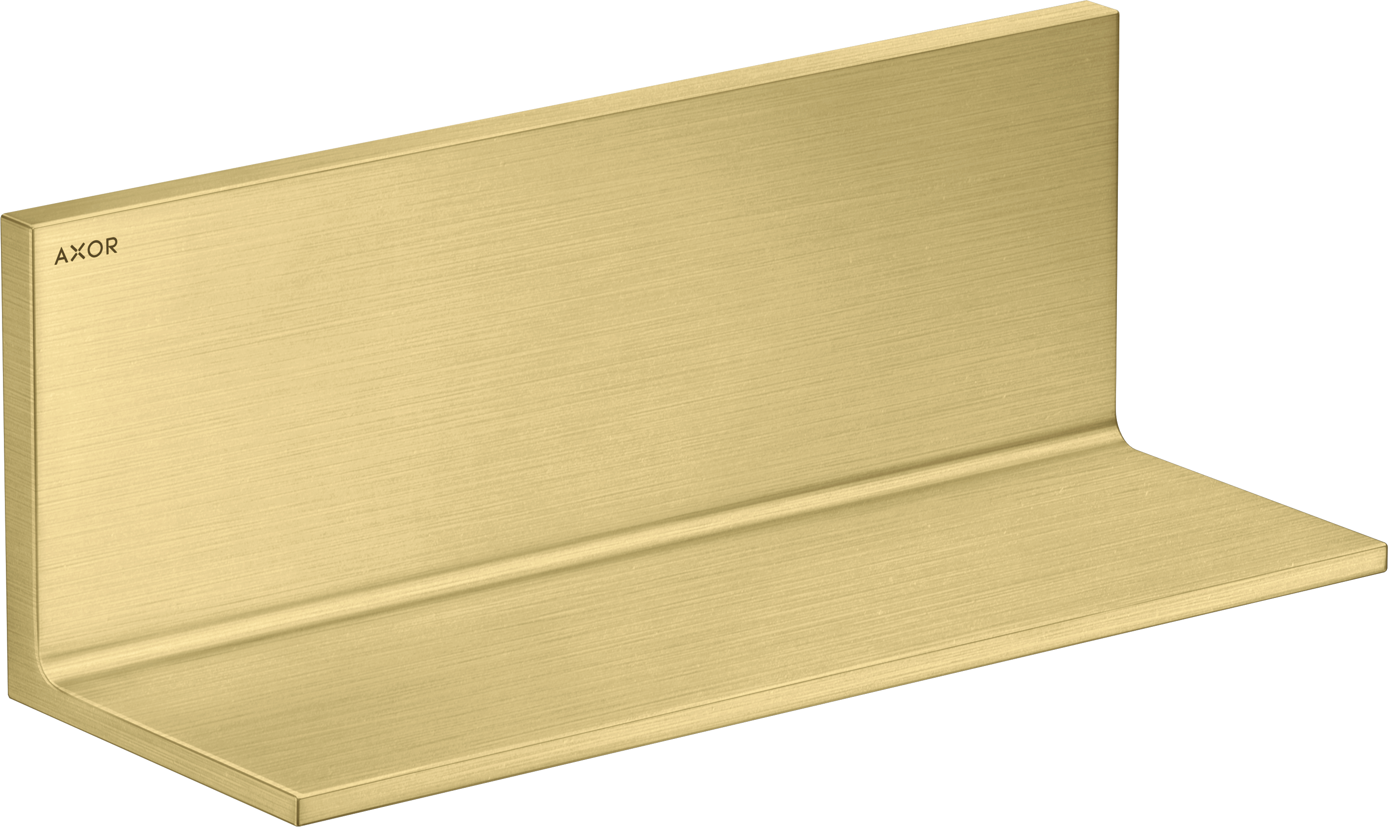 Axor Universal Rectangular Shelves 330 X 215 X 153mm Brass - Brushed