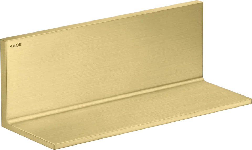 Axor Universal Rectangular Shelves 330 X 215 X 153mm Brass - Brushed product image - Image 1