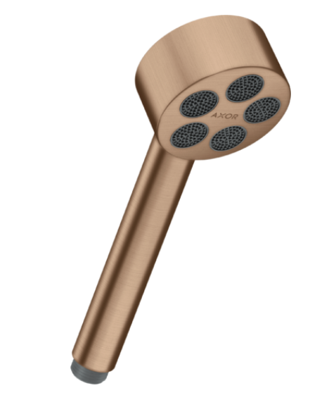Axor One Hand Showers 250 X 100 X 76mm Rose Gold/gold - Brushed