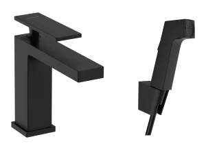 Hansgrohe Tecturis E Manual Mixers 555 X 190 X 72mm Black - Matt