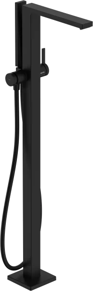 Hansgrohe Tecturis E Bath Mixers Concealed 1200 X 390 X 235mm Black - Matt
