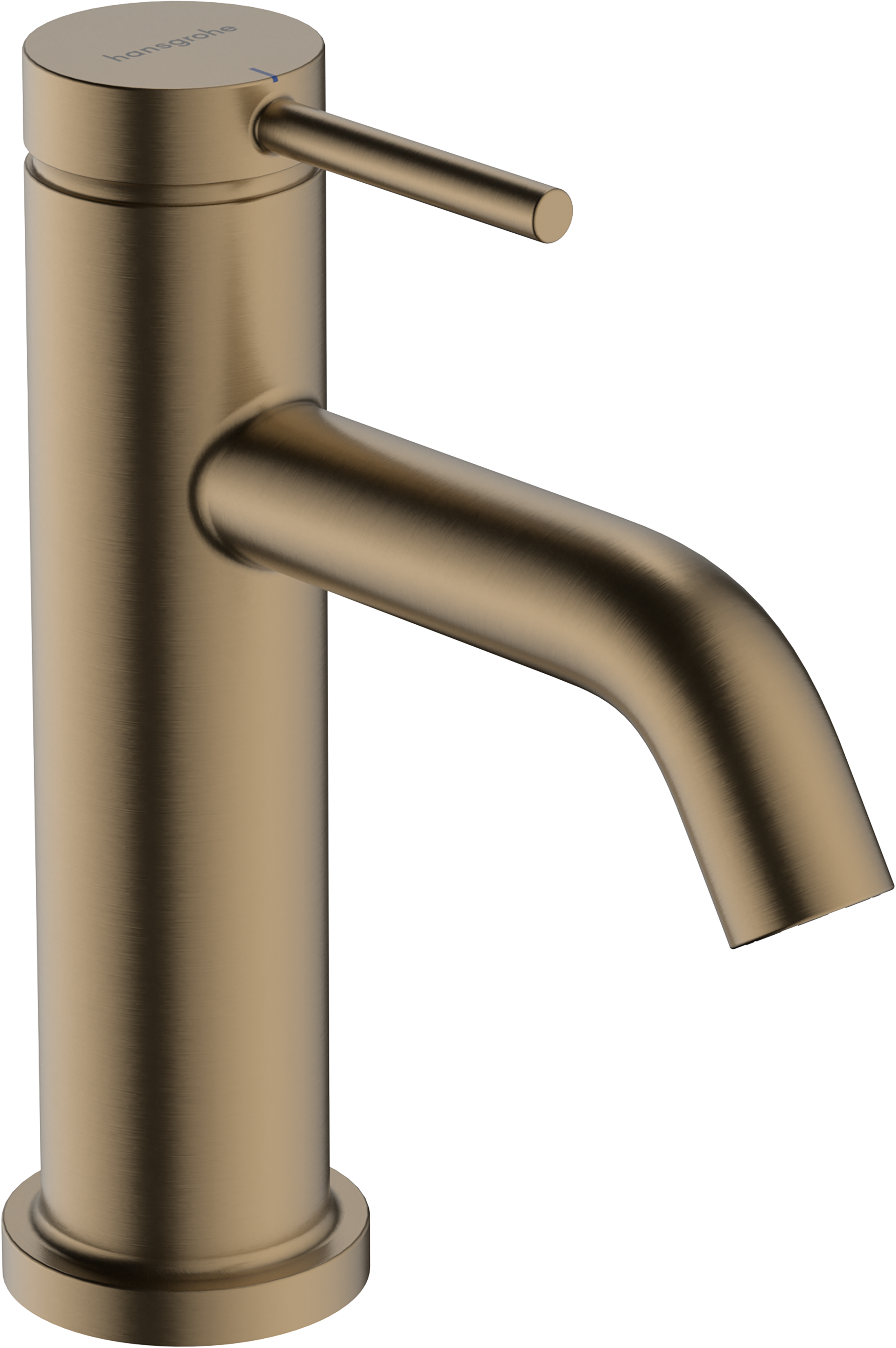 Hansgrohe Tecturis S Pillar Tap 400 X 210 X 75mm Bronze - Brushed