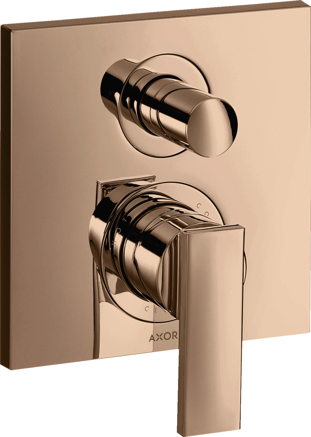 Axor Citterio Bath Mixers Concealed 217 X 187 X 135mm Rose Gold/gold - Polished