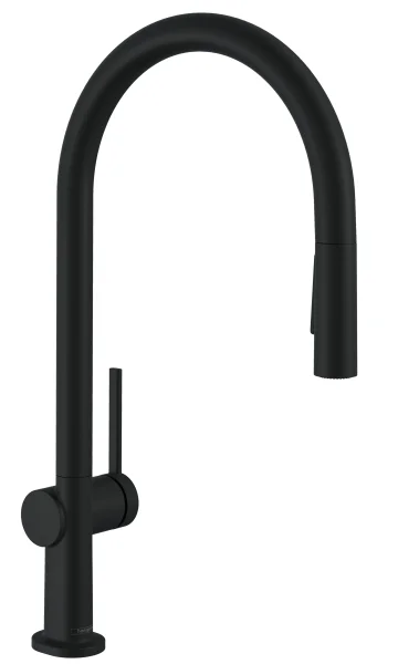 Hansgrohe Talis M54 Manual Kitchen Mixers 555 X 310 X 110mm Black - Matt