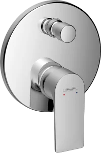 Hansgrohe Rebris E Bath Mixers Concealed 220 X 182 X 135mm Chrome