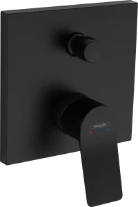 Hansgrohe Vivenis Bath Mixers Concealed 215 X 190 X 135mm Black - Matt