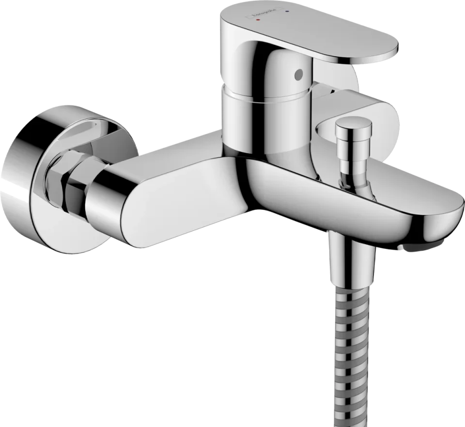 Hansgrohe Rebris S Bath Mixers Exposed 245 X 200 X 155mm Chrome product image - Image 1
