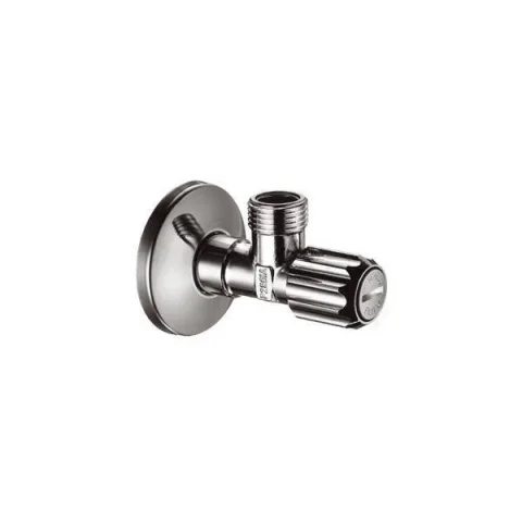 Hansgrohe Angle Valves 130 X 110 X 85mm Chrome detail view - Image 2