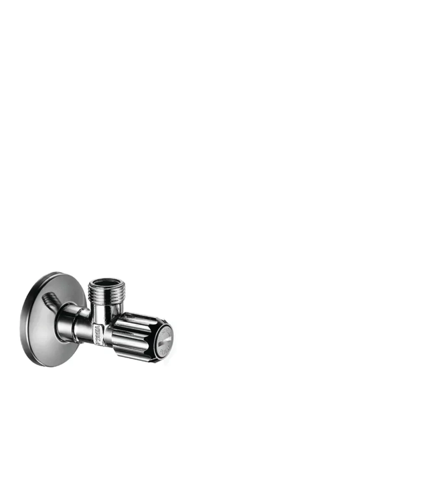 Hansgrohe Angle Valves 130 X 110 X 85mm Chrome product image - Image 1