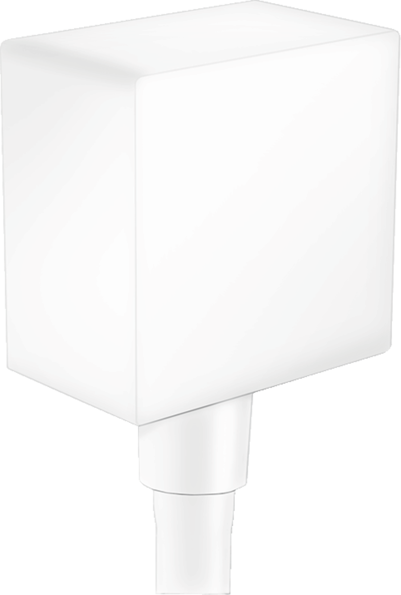 Hansgrohe Fixfit Wall Outlet 120 X 67 X 48mm White - Matt detail view - Image 2