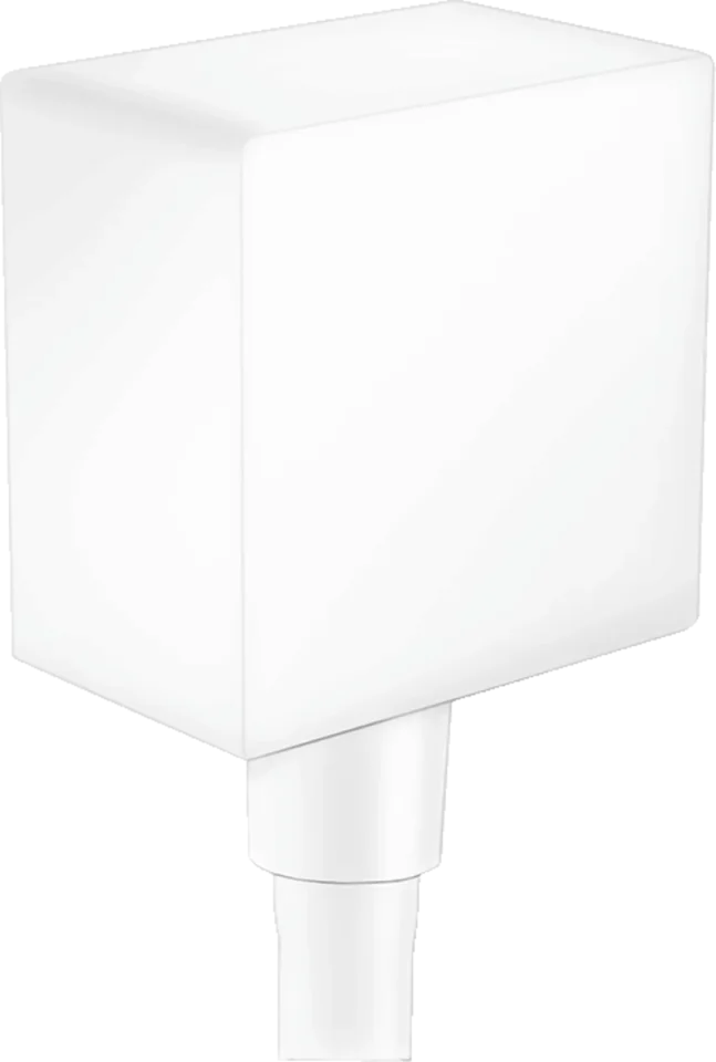 Hansgrohe Fixfit Wall Outlet 120 X 67 X 48mm White - Matt detail view - Image 2