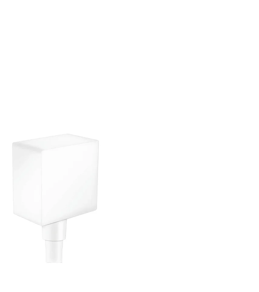 Hansgrohe Fixfit Wall Outlet 120 X 67 X 48mm White - Matt product image - Image 1