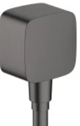 Hansgrohe Fixfit Wall Outlet 120 X 70 X 50mm Gunmetal/chrome - Brushed