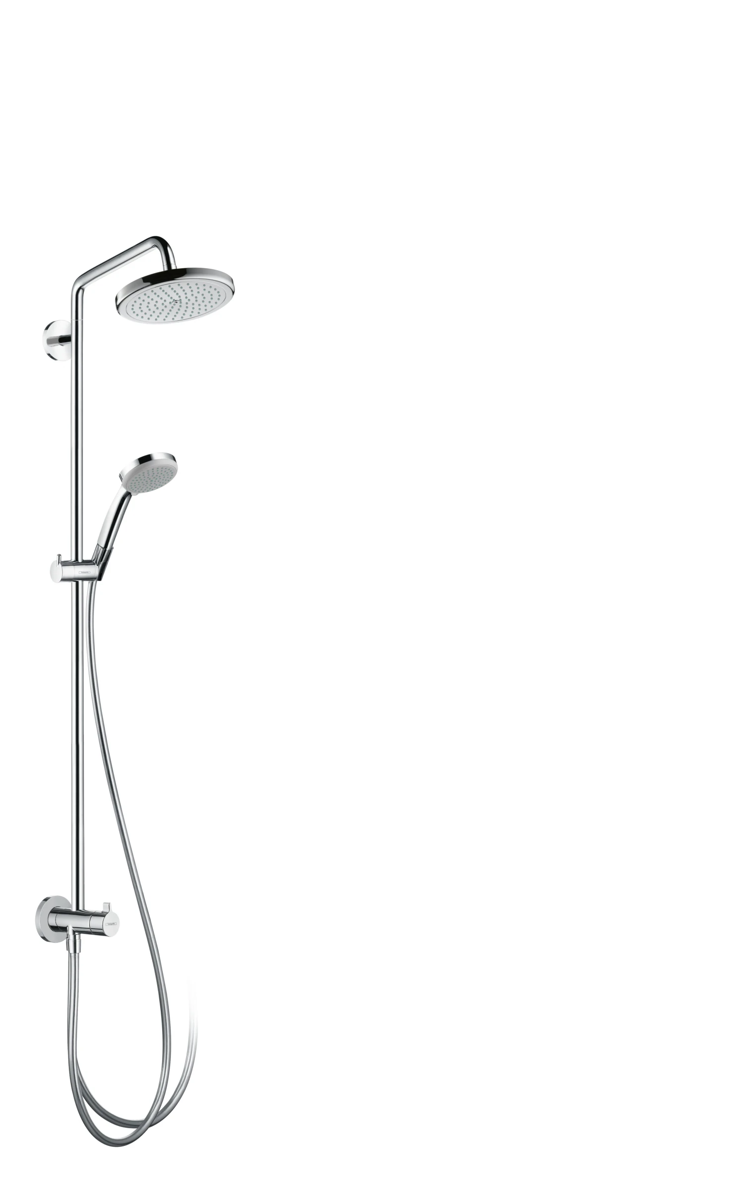 Hansgrohe Croma Shower Pipes Universal 1099 X 356 X 112mm Chrome