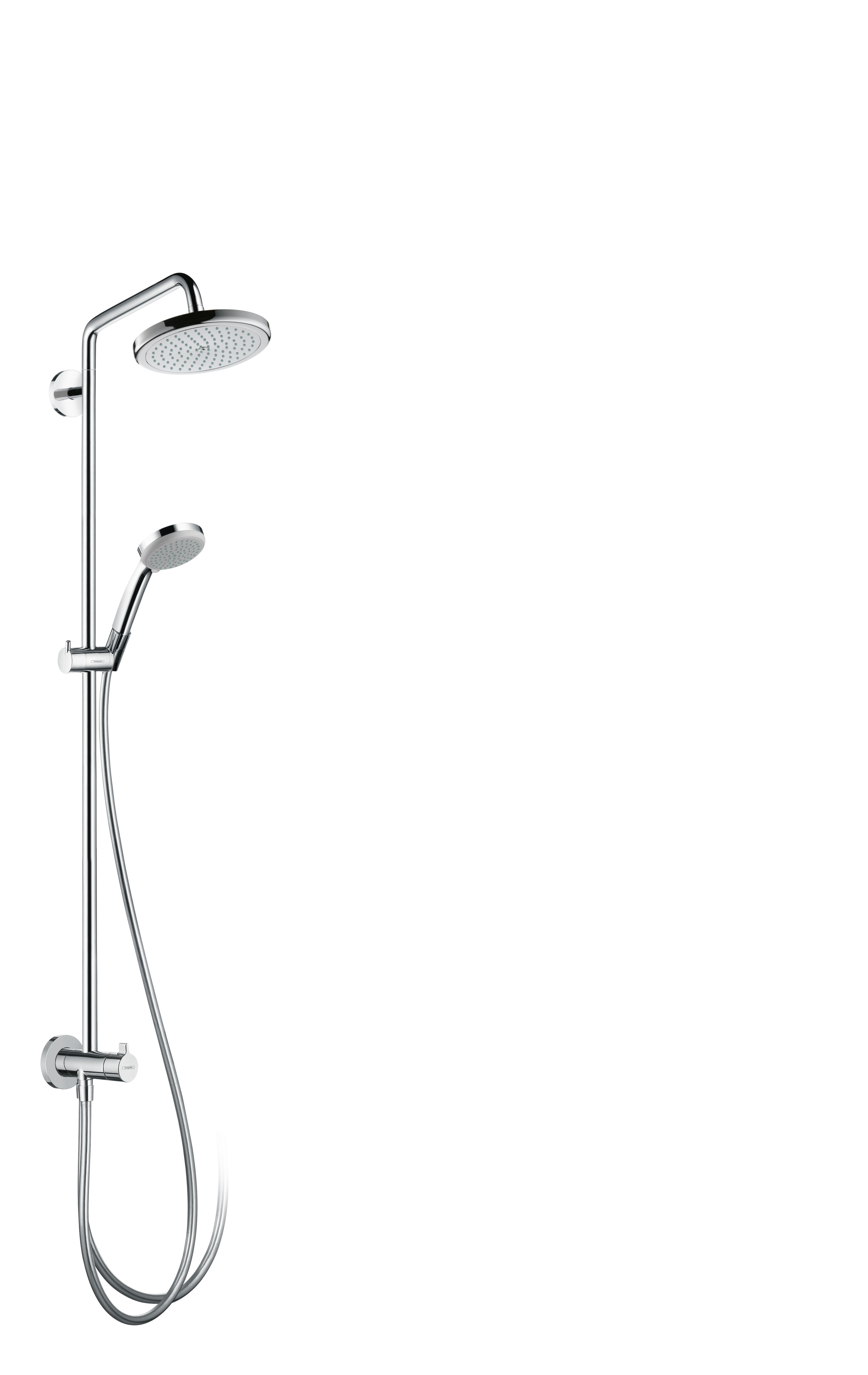 Hansgrohe Croma Shower Pipes Universal 1099 X 356 X 112mm Chrome
