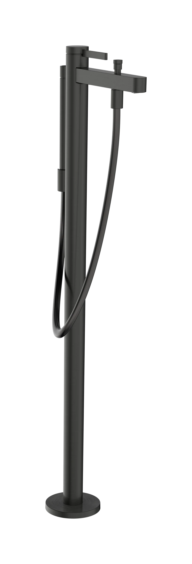 Hansgrohe Finoris Bath Mixers Concealed 1200 X 390 X 260mm Gunmetal/chrome - Brushed
