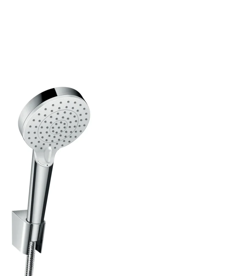 Hansgrohe Crometta Porter Sets 300 X 187 X 86mm White/chrome product image - Image 1