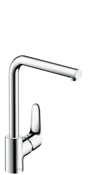 Hansgrohe Focus M41 Single Lever Kitchen Mixer 280, Single Spray Mode Chrome