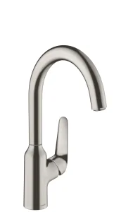 Hansgrohe Focus M42 Manual Kitchen Mixers 559 X 312 X 88mm Stainless Steel
