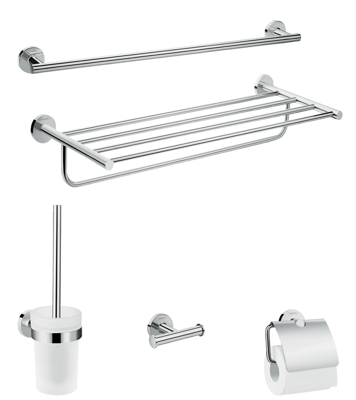 Hansgrohe Logis Universal Accessories Sets 276 X 265 X 680mm Chrome