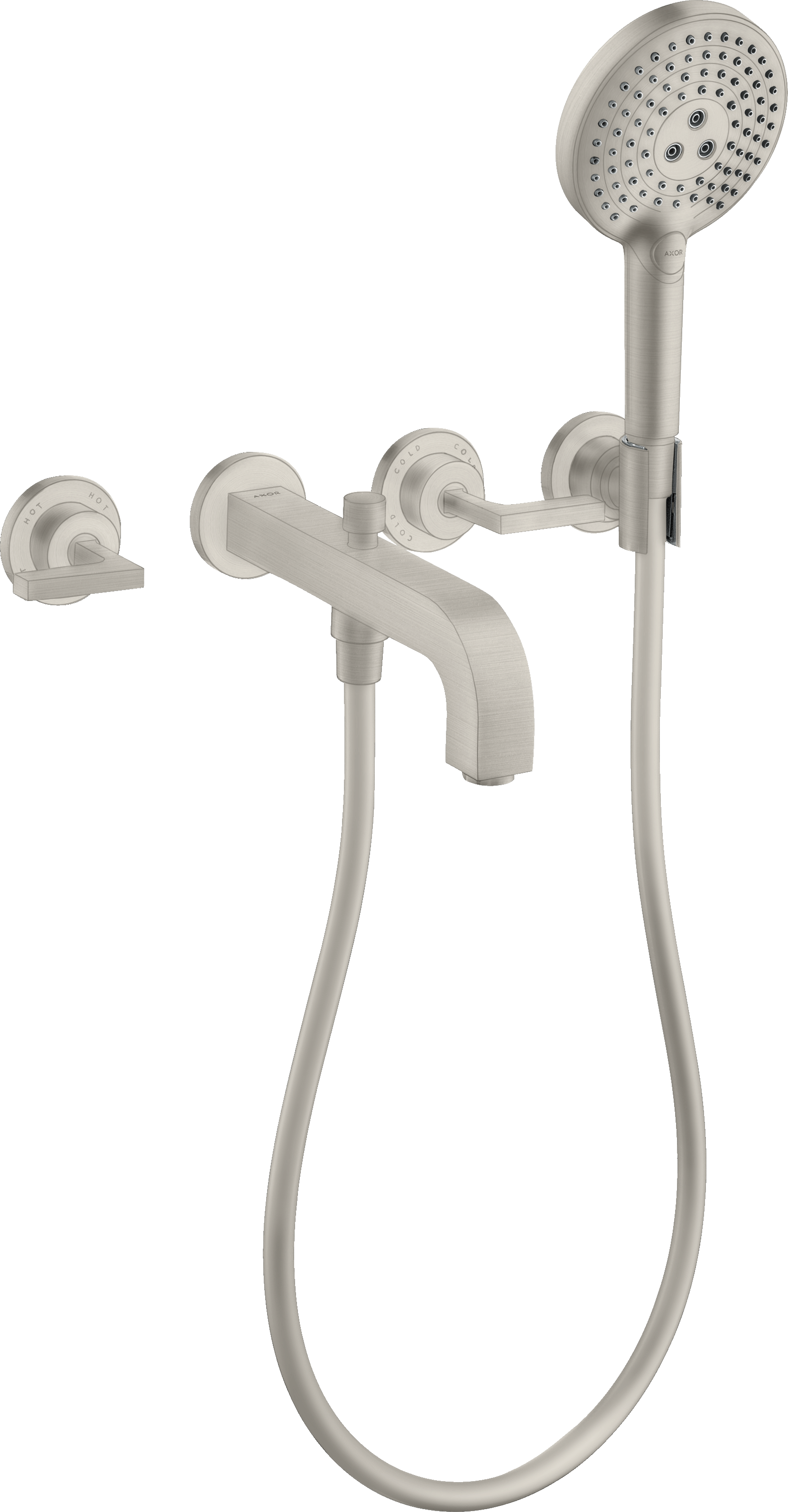 Axor Citterio Bath Mixers Concealed 510 X 263 X 128mm Stainless Steel