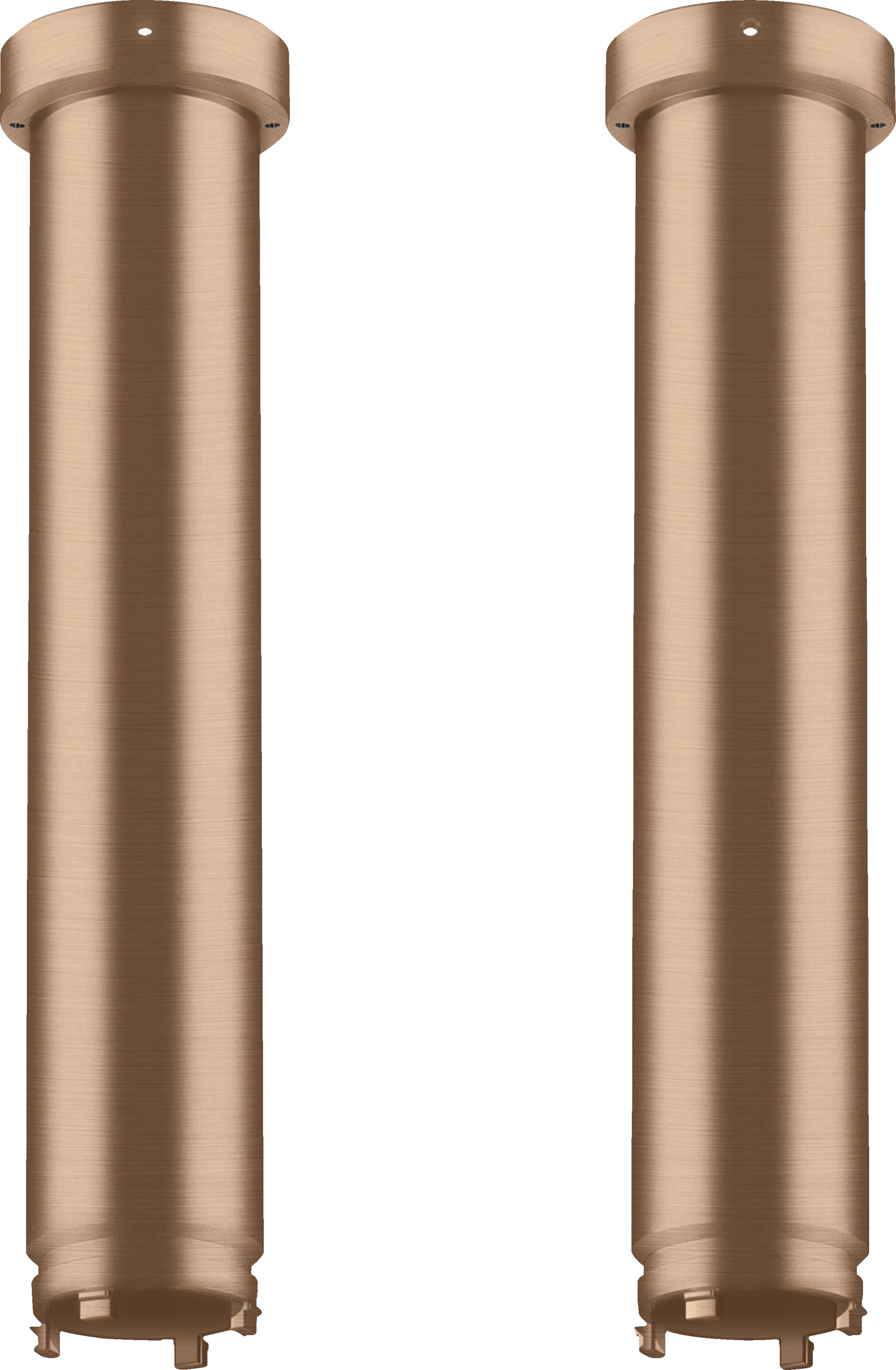 Axor Showersolutions Extensions 290 X 155 X 80mm Rose Gold/gold - Brushed