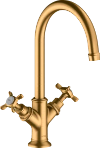 Axor Montreux Manual Mixers 460 X 220 X 255mm Gold - Brushed