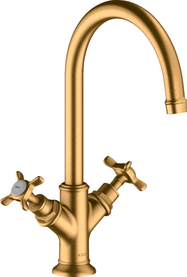 Axor Montreux Manual Mixers 460 X 220 X 255mm Gold - Brushed product image - Image 1