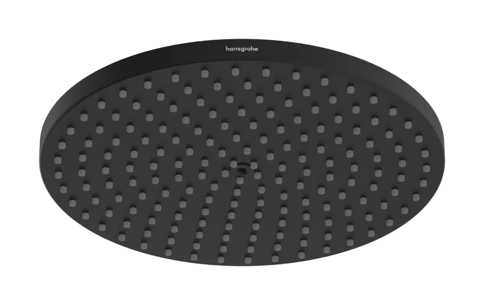Hansgrohe Raindance S Overhead Showers 303 X 284 X 134mm Black - Matt product image - Image 1