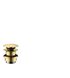 Hansgrohe Waste Systems Washbasin 85 X 75 X 73mm Gold - Polished