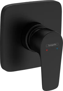 Hansgrohe Talis E Shower Mixers Concealed 260 X 226 X 60mm Black - Matt