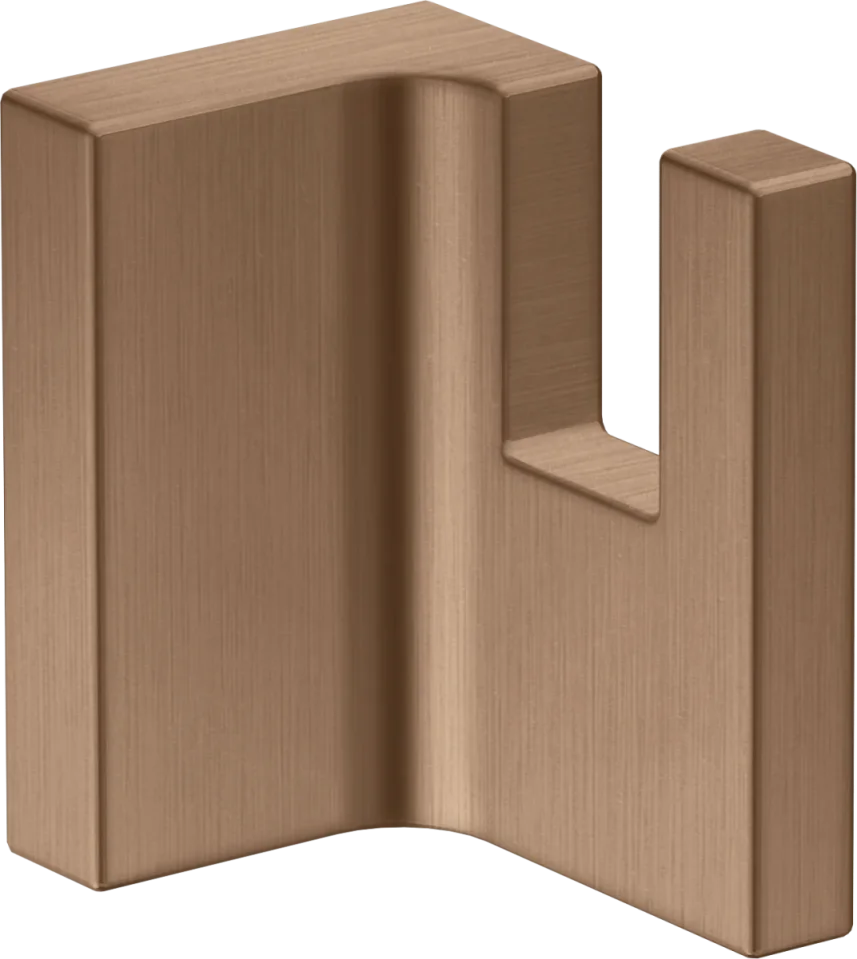 Axor Universal Rectangular Hooks 130 X 112 X 86mm Rose Gold/gold - Brushed product image - Image 1