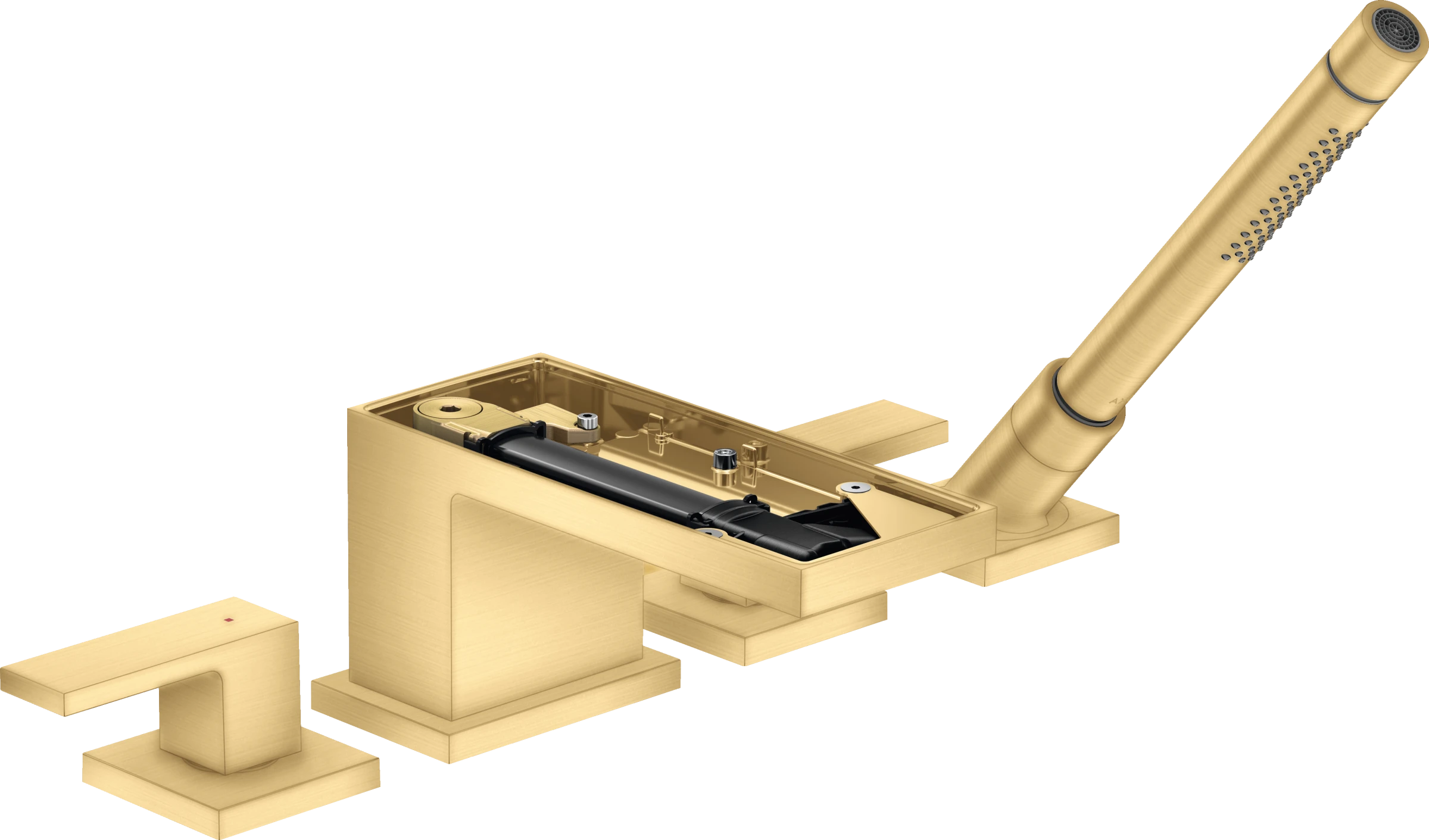 Axor Myedition Bath Mixers Concealed 400 X 350 X 160mm Gold - Brushed