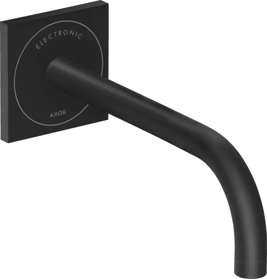 Axor Uno Electronic Taps 397 X 234 X 105mm Black - Matt product image - Image 1