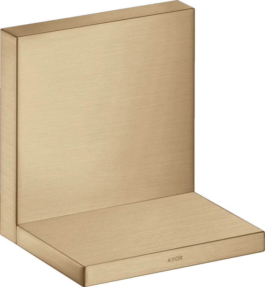 Axor Showersolutions Shelves 300 X 206 X 136mm Bronze - Brushed product image - Image 1