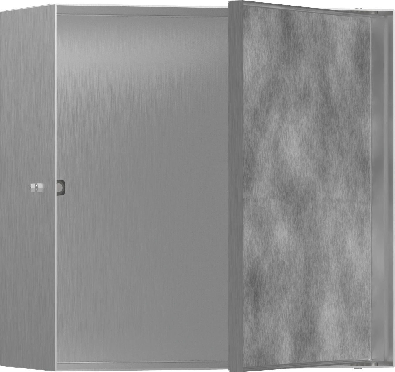 Hansgrohe Xtrastoris Rock Wall Niches 480 X 415 X 158mm Stainless Steel - Brushed