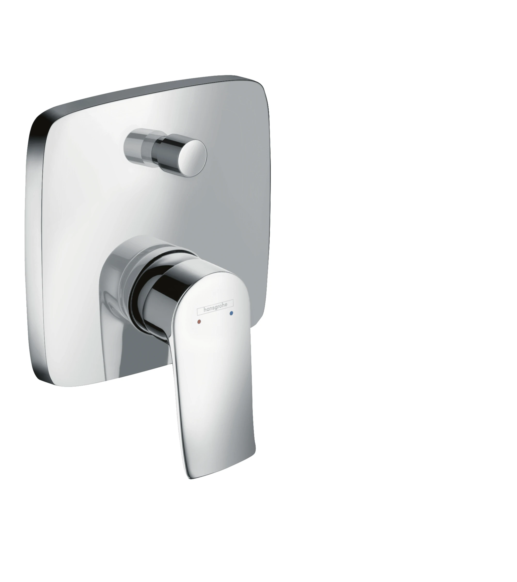 Hansgrohe Metris Bath Mixers Concealed 220 X 180 X 135mm Chrome