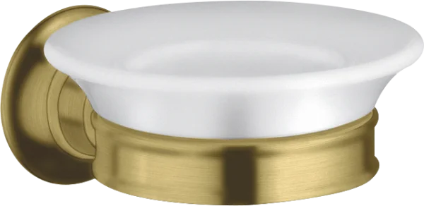 Axor Montreux Soap Dishes /-basket 180 X 165 X 73mm Brass - Brushed