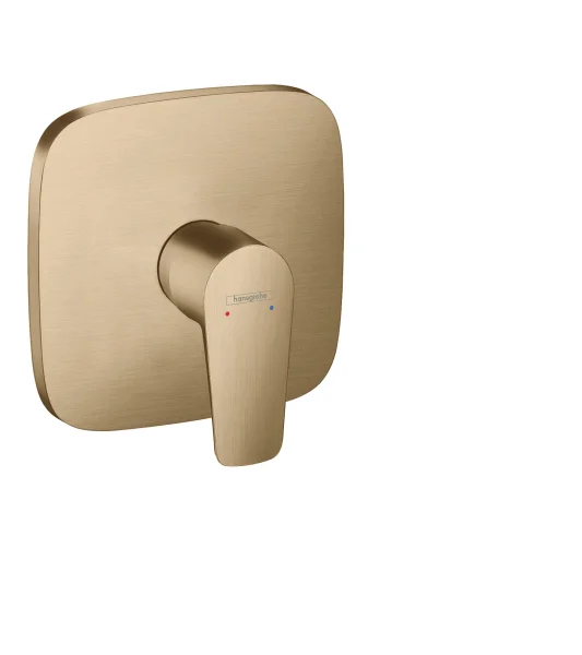 Hansgrohe Talis E Shower Mixers Concealed 217 X 180 X 132mm Bronze - Brushed