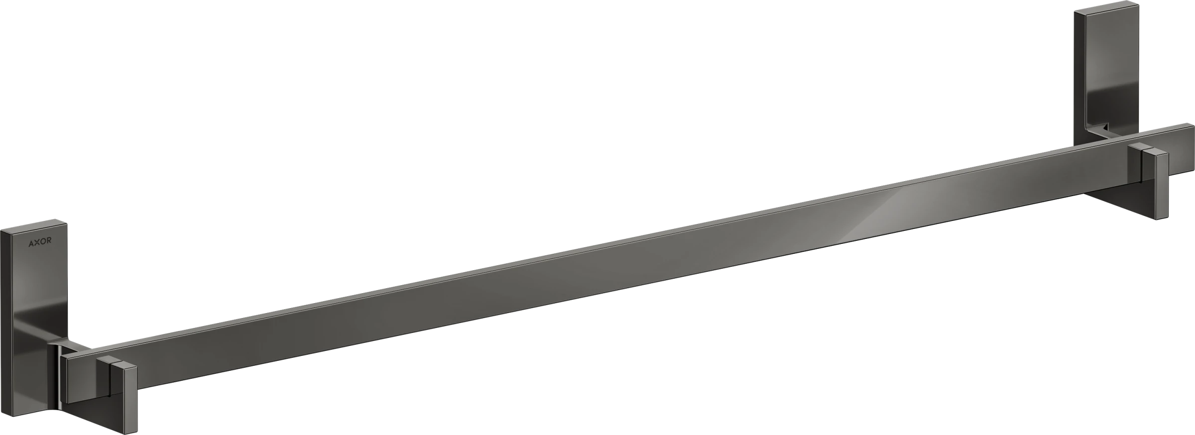 Axor Universal Rectangular Towel Holder 1050 X 178 X 95mm Gunmetal/chrome - Polished