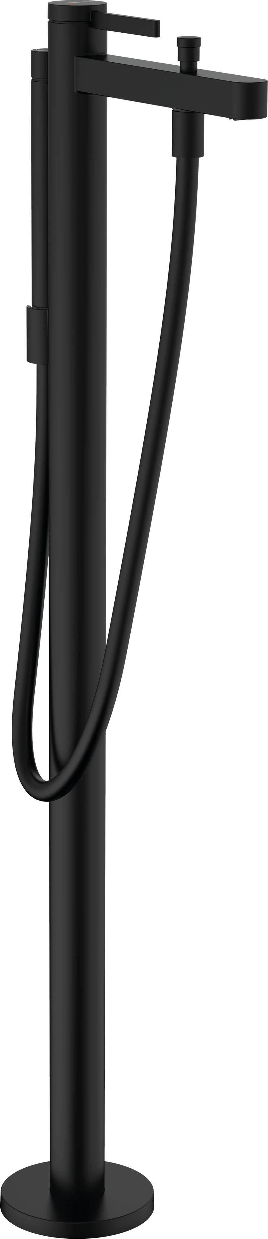 Hansgrohe Finoris Bath Mixers Concealed 1199 X 389 X 259mm Black - Matt