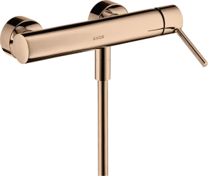 Axor Starck Shower Mixers Exposed 335 X 220 X 155mm Rose Gold/gold - Polished