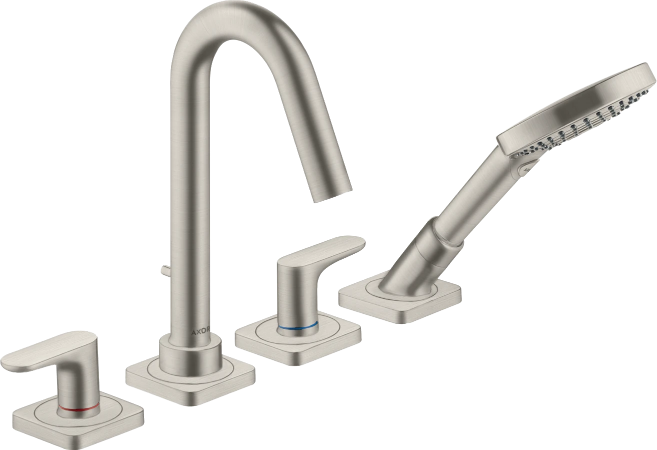 Axor Citterio M Bath Mixers Concealed 510 X 265 X 130mm Stainless Steel