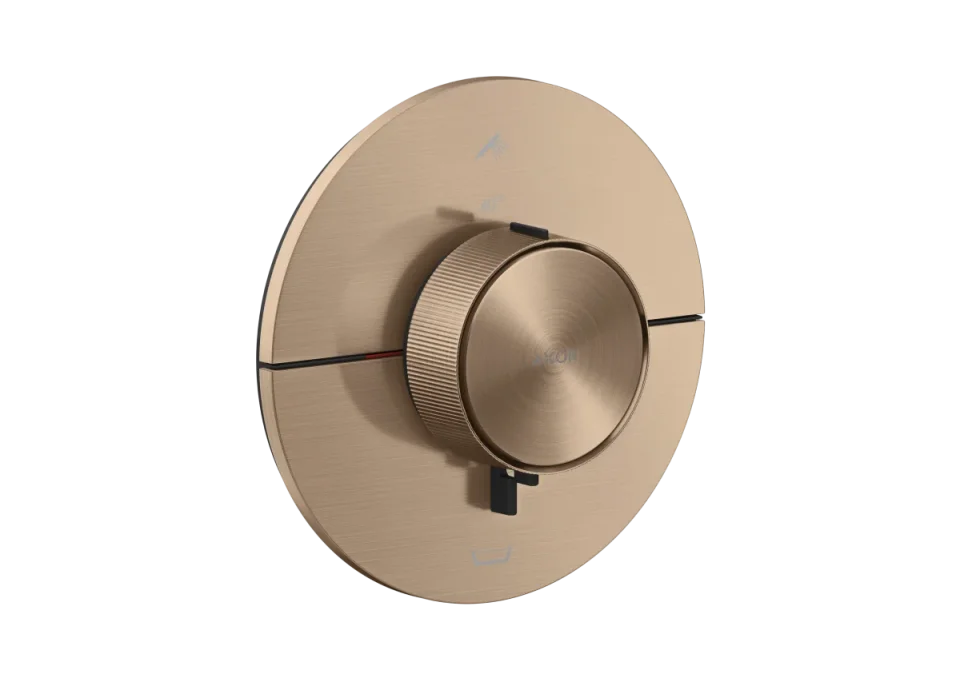 Axor Showerselect Id Thermostatic Shower Mixer Concealed 269 X 242 X 179mm Rose Gold/gold - Brushed product image - Image 1