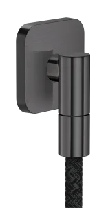 Axor Wall Outlet Fine Wall Outlet 97 X 83 X 65mm Gunmetal/chrome - Brushed