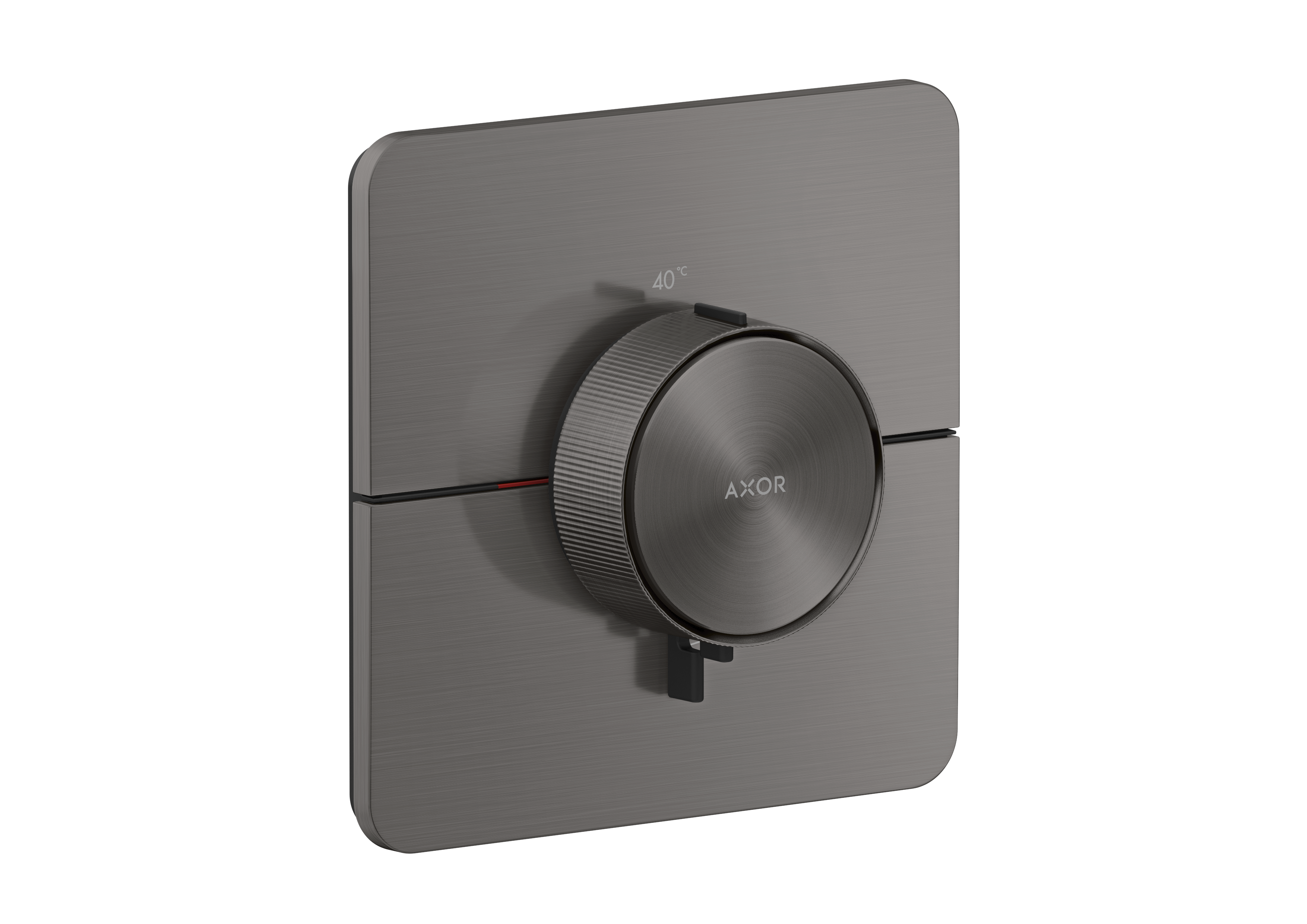 Axor Showerselect Id Thermostatic Shower Mixer Concealed 269 X 242 X 179mm Gunmetal/chrome - Brushed